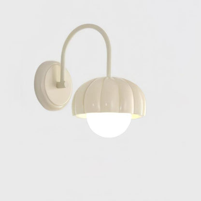 Creamy Pumpkin Wall Light