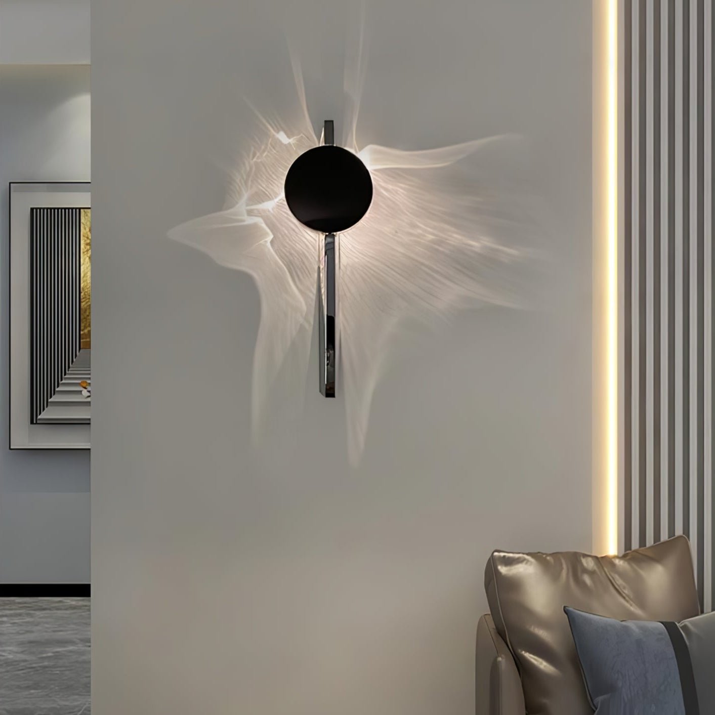 Lumin Wave Duo Rechargeable Sconce