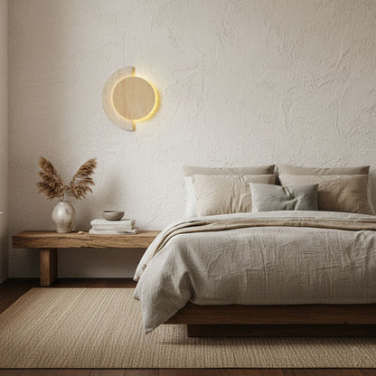 Crescent Halo Wall Sconce