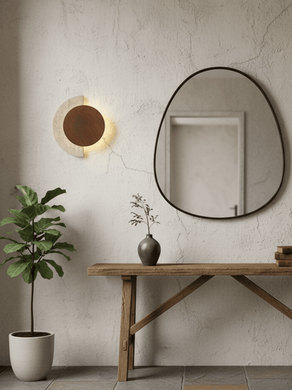 Crescent Halo Wall Sconce