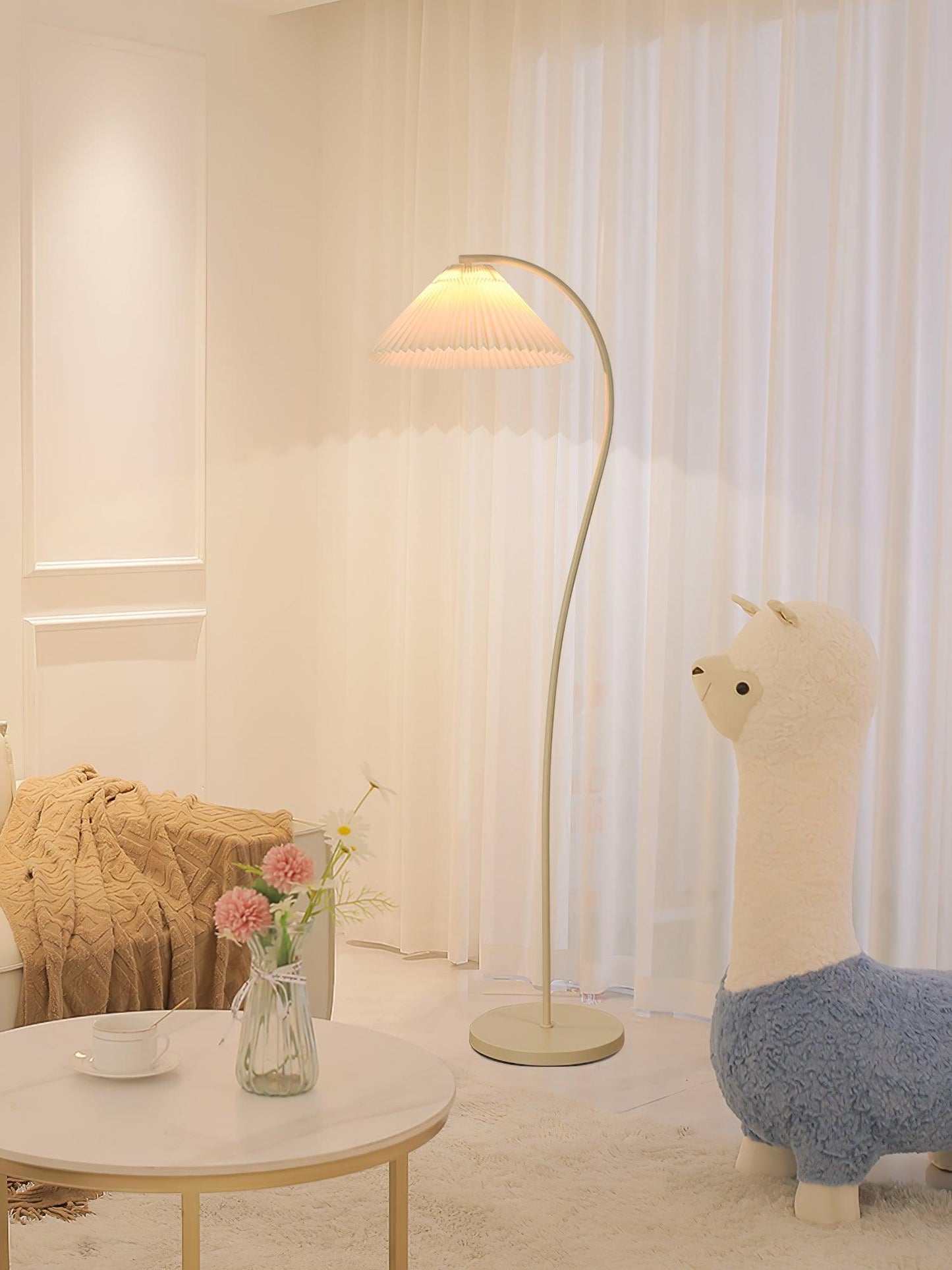 Crescini Pleated Floor Lamp