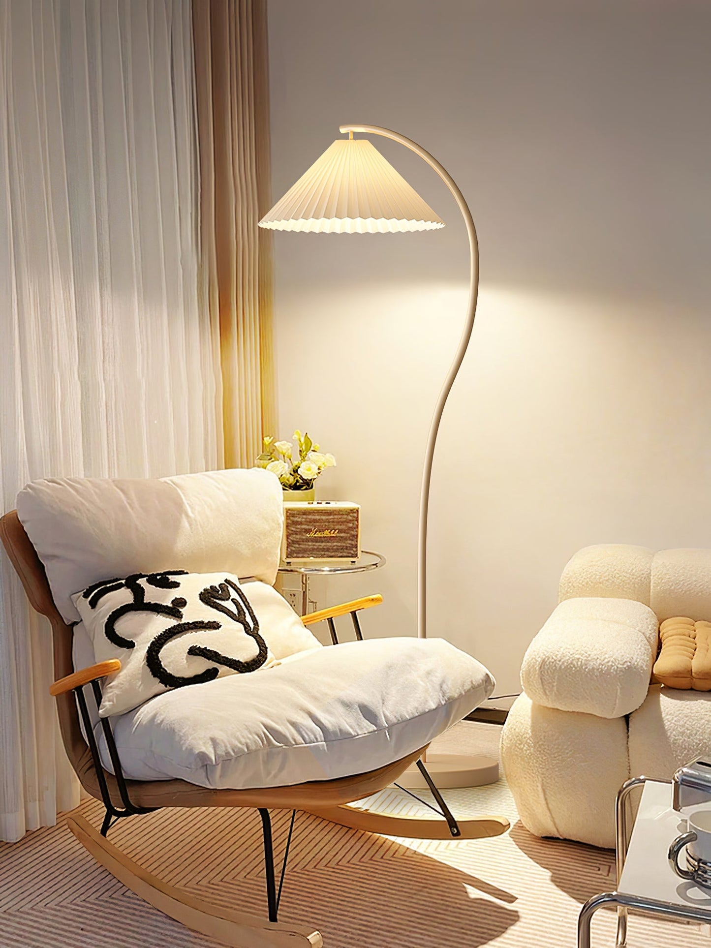 Crescini Pleated Floor Lamp