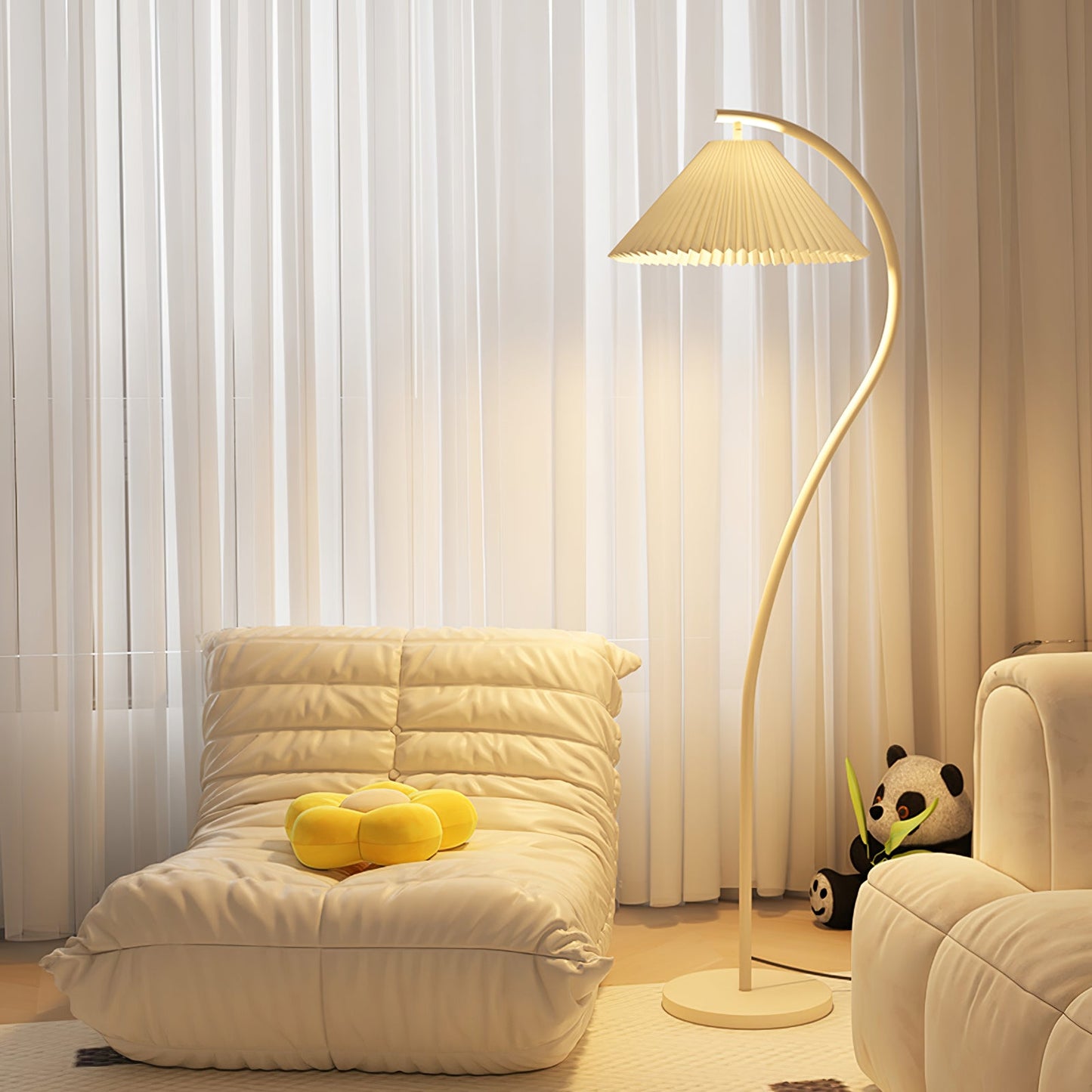 Crescini Pleated Floor Lamp