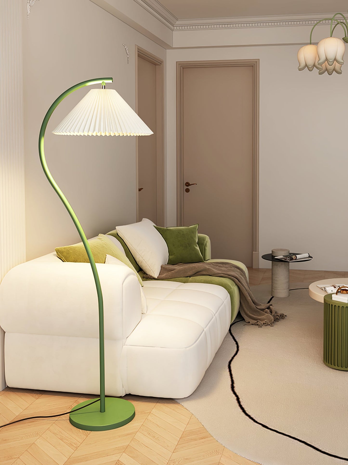 Crescini Pleated Floor Lamp