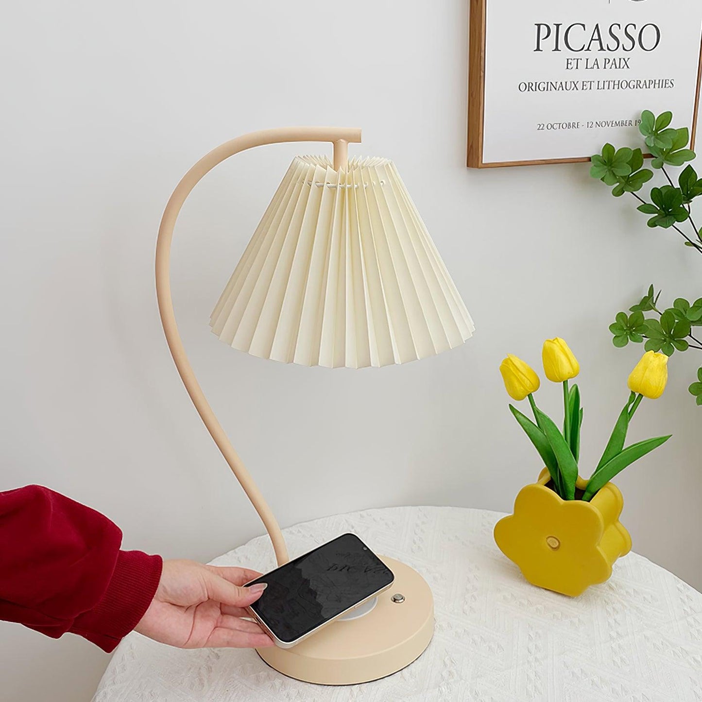 Crescini Pleated Table Lamp