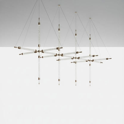 Crystal Grid Customize Chandelier