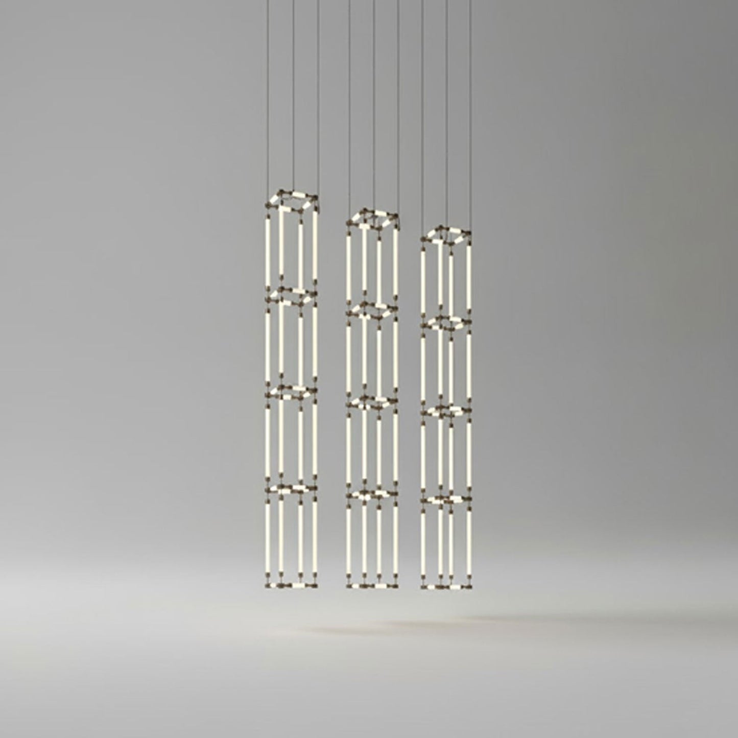 Crystal Grid Customize Chandelier