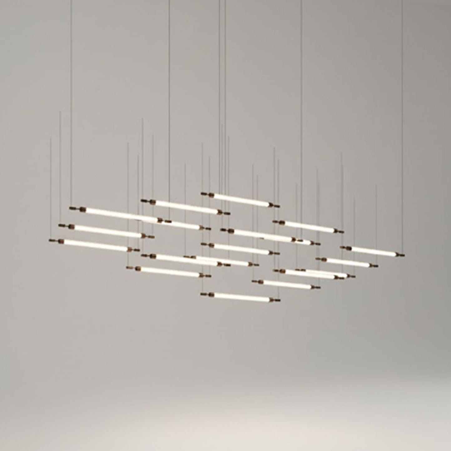 Crystal Grid Customize Chandelier