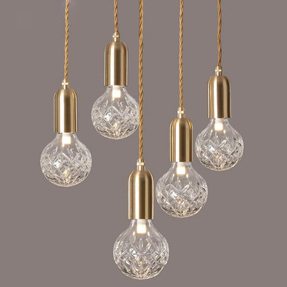 Crystal Bulb LED Pendant Lamp