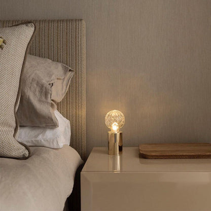 Crystal Bulb Table Lamp