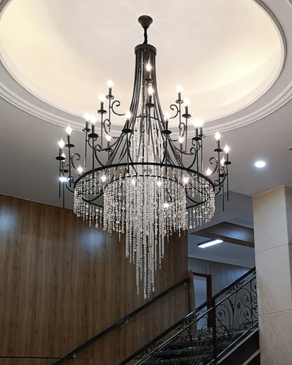 Tatum Lux Shell Crystal Electrolier Chandelier