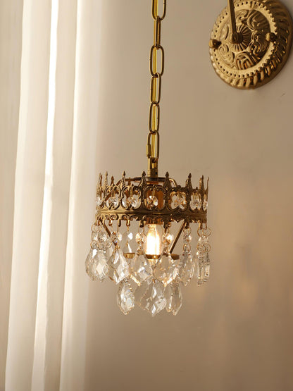 Crystal Crown Sconce