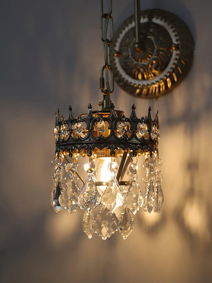 Crystal Crown Sconce