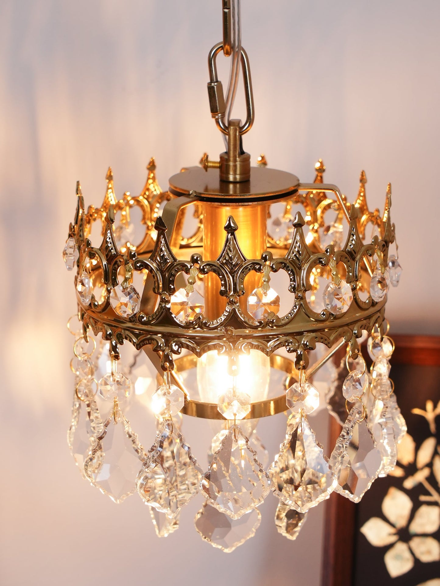 Crystal Crown Sconce