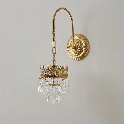 Crystal Crown Sconce