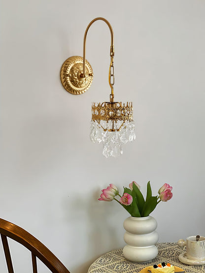 Crystal Crown Sconce