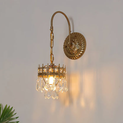 Crystal Crown Sconce