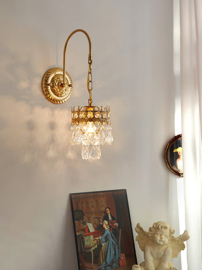 Crystal Crown Sconce