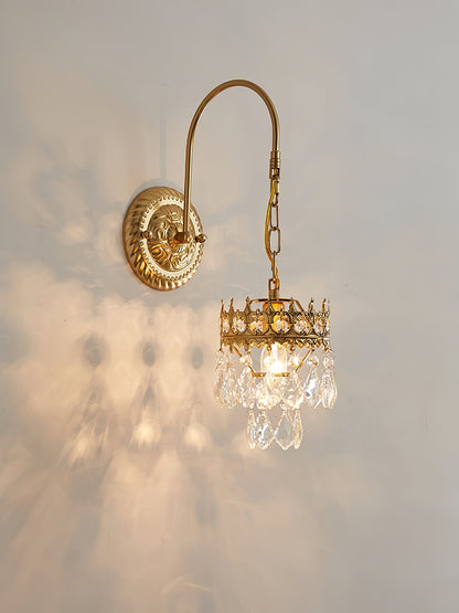 Crystal Crown Sconce