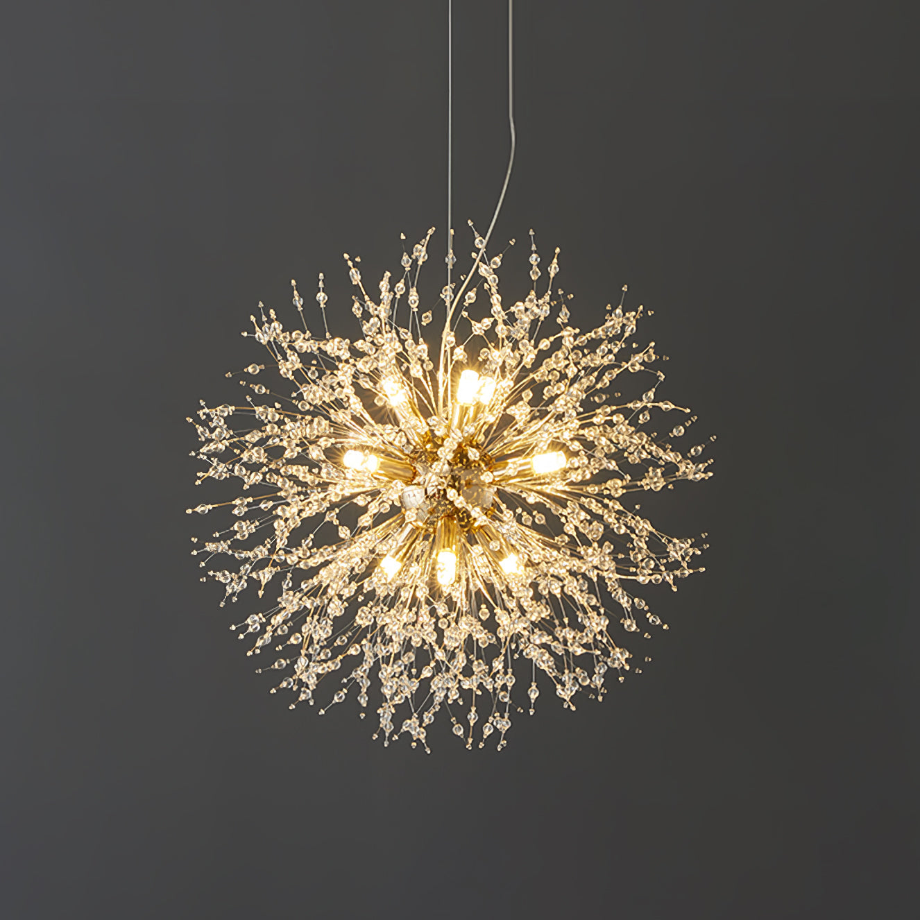 Crystal Dandelion Chandelier