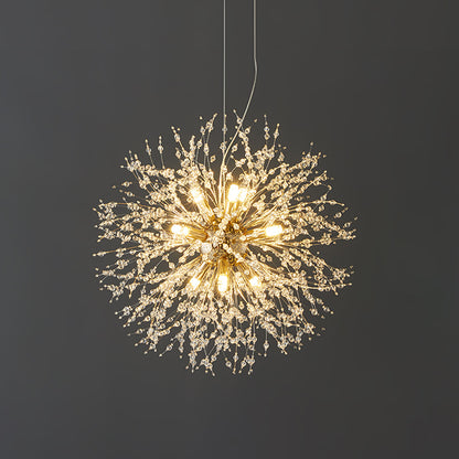 Crystal Dandelion Chandelier