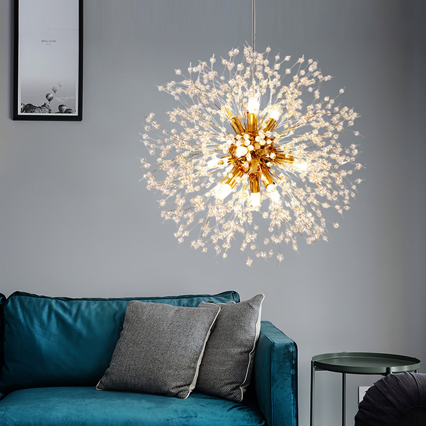 Crystal Dandelion Chandelier