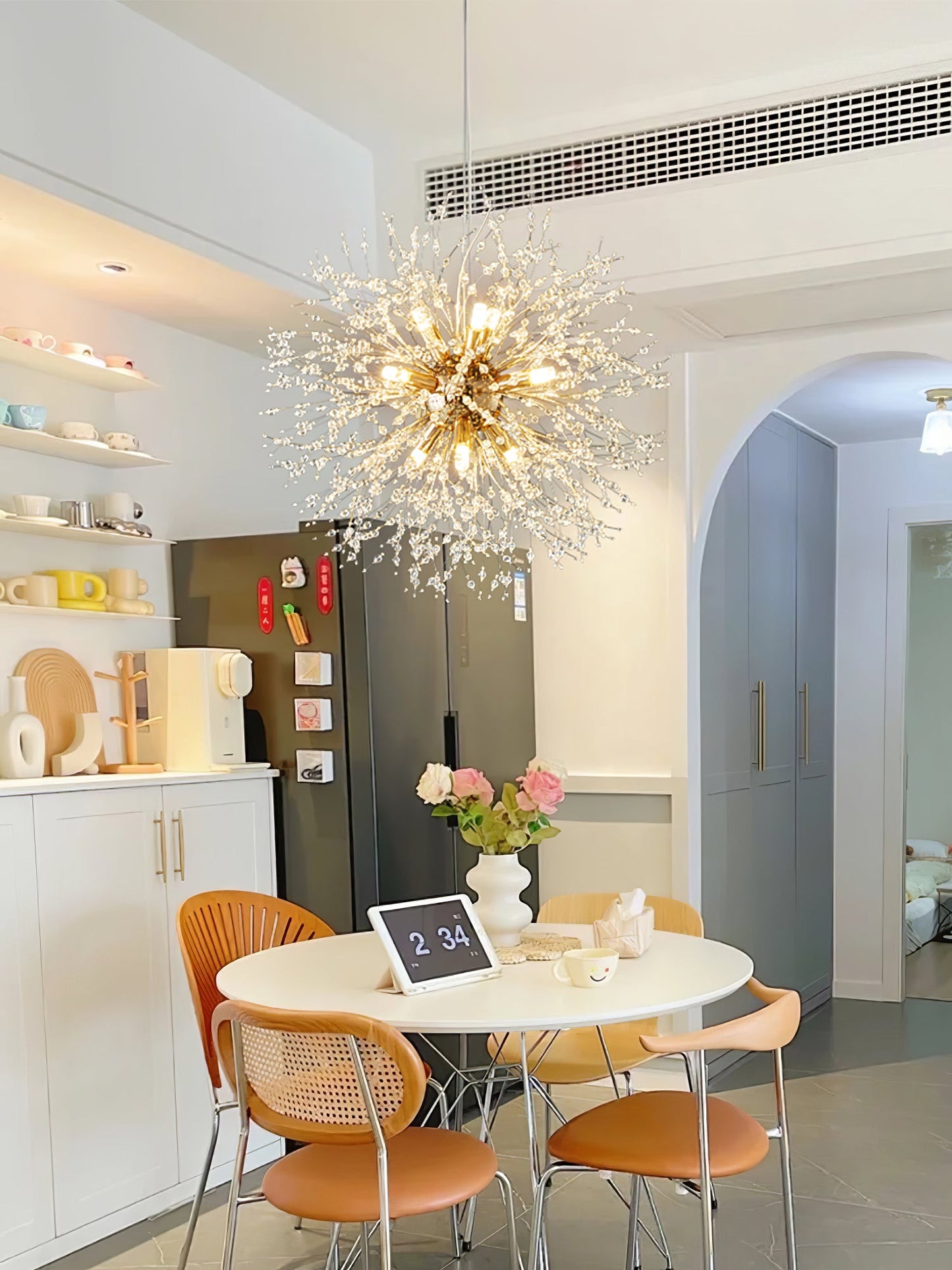 Crystal Dandelion Chandelier