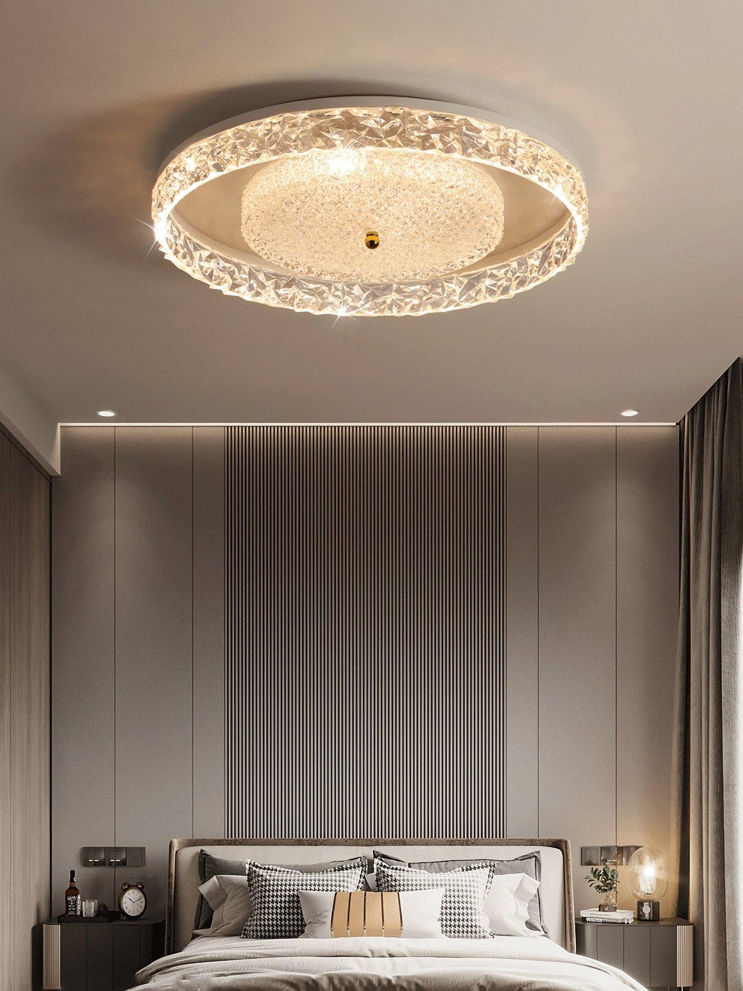 Crystal Embedded Ceiling lamp