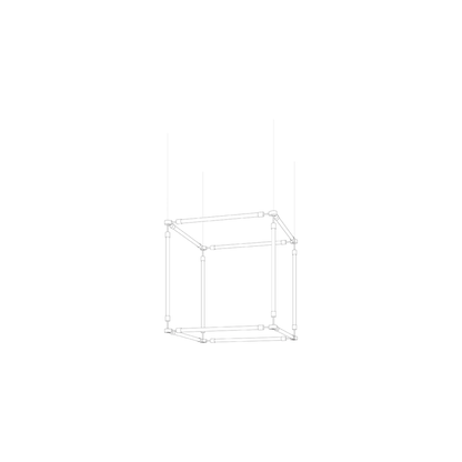 Crystal Grid Customize Chandelier