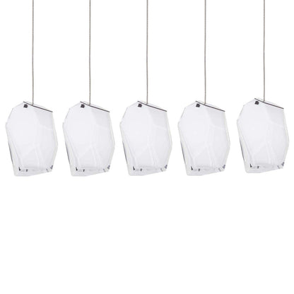 Crystal Rock Cluster Pendant Light