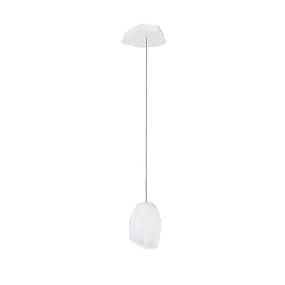 Crystal Rock Cluster Pendant Light