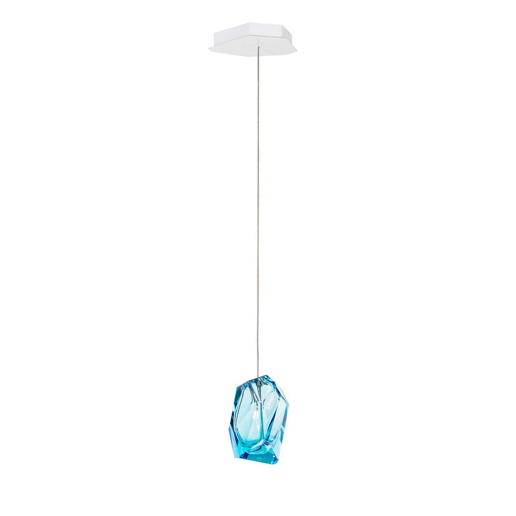 Crystal Rock Cluster Pendant Light