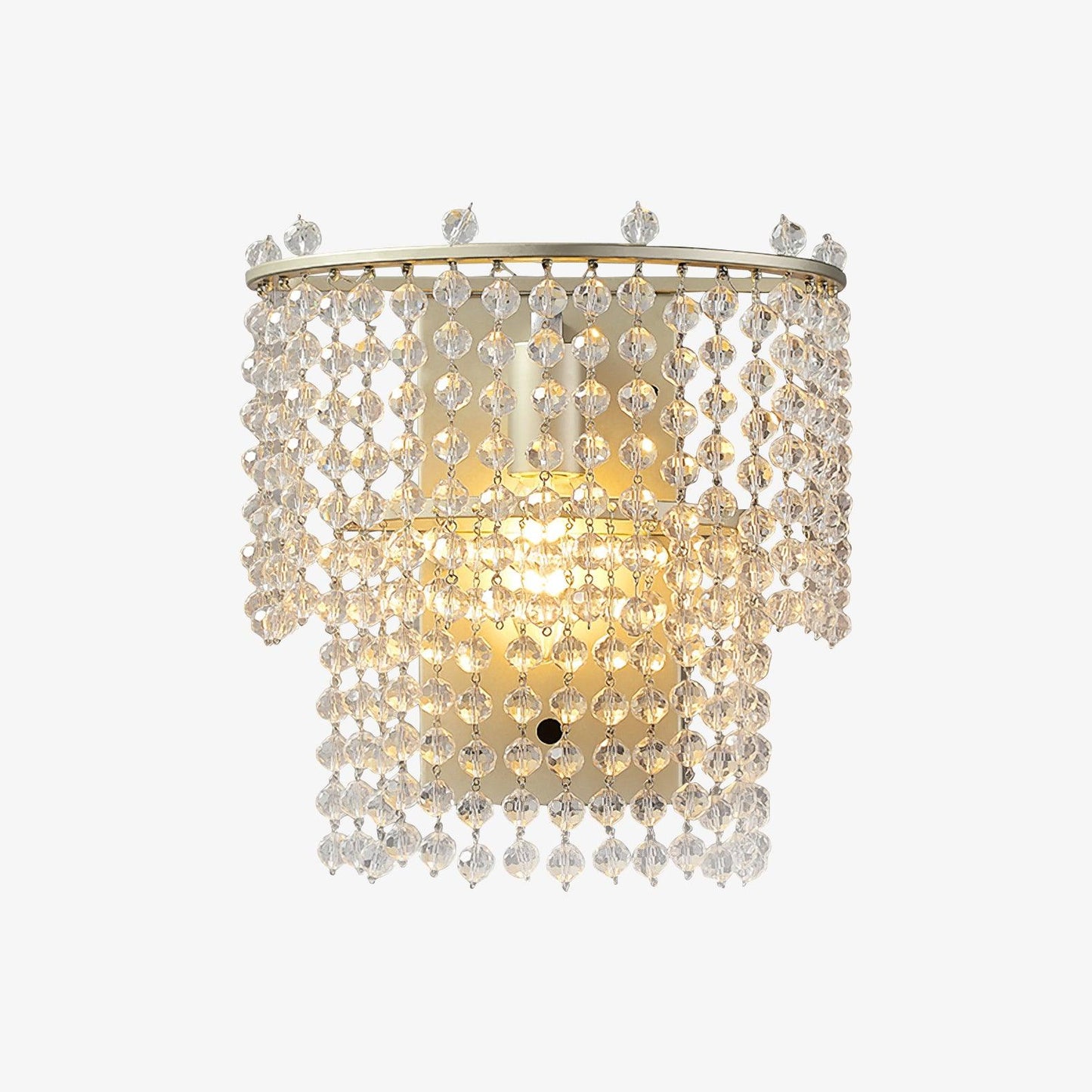 Crystal Waterfall Wall Light