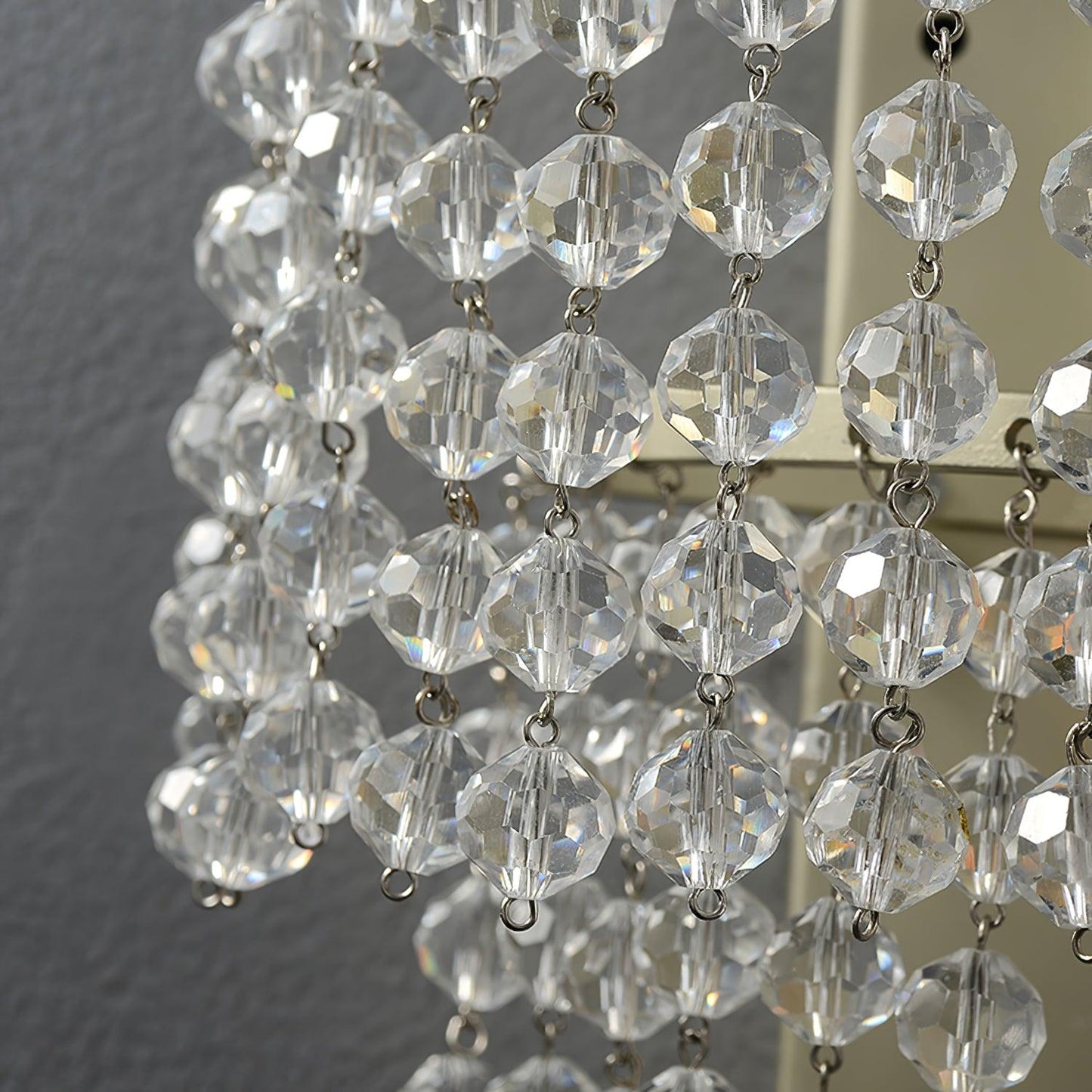 Crystal Waterfall Wall Light