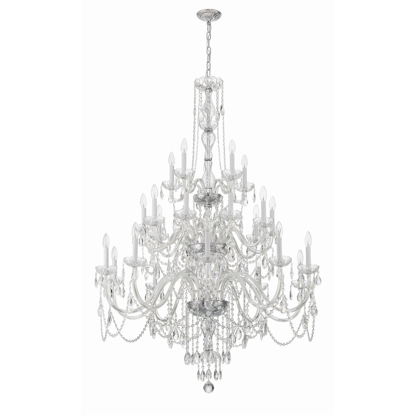 Crystorama 45 Inch 25 Light Chandelier Cp775794