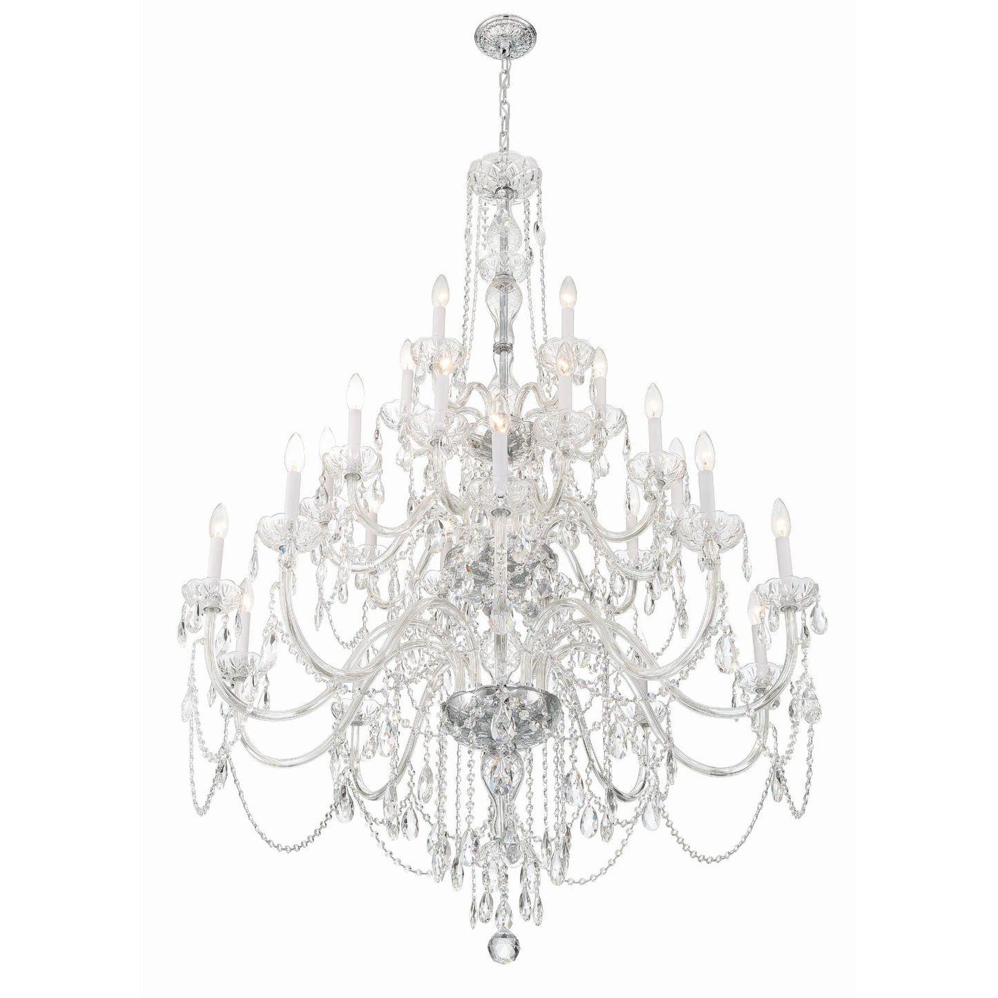 Crystorama 45 Inch 25 Light Chandelier Cp775794