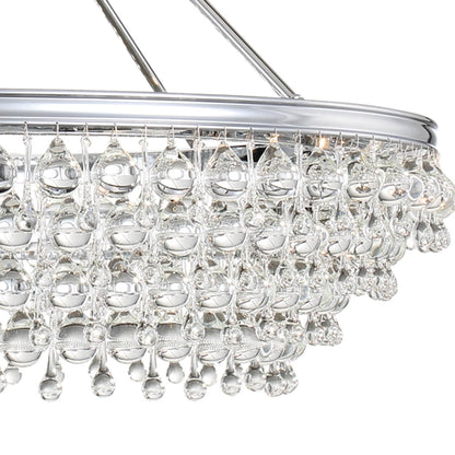 Crystorama Calypso 40 Inch 8 Light Chandelier Cp42478