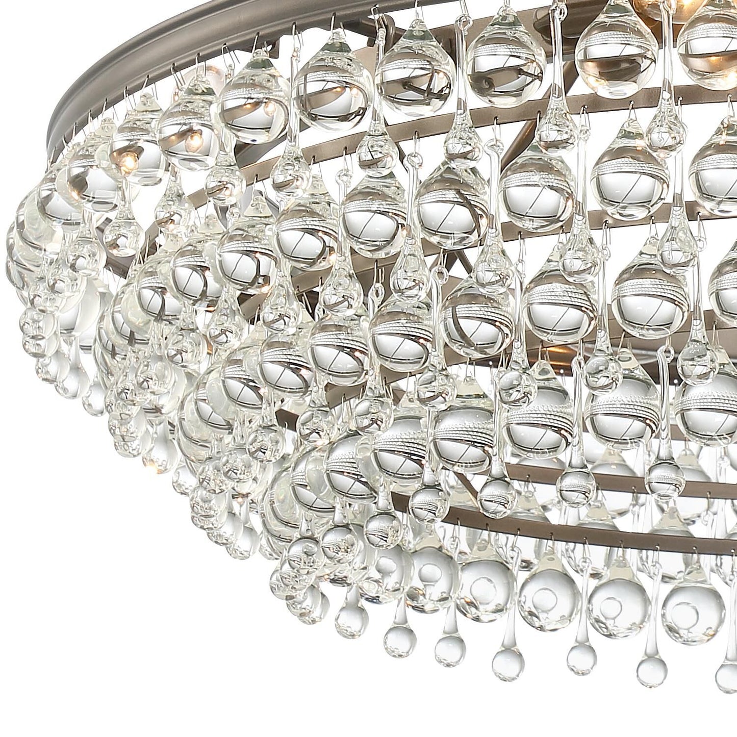 Crystorama Calypso 40 Inch 8 Light Chandelier Cp42478