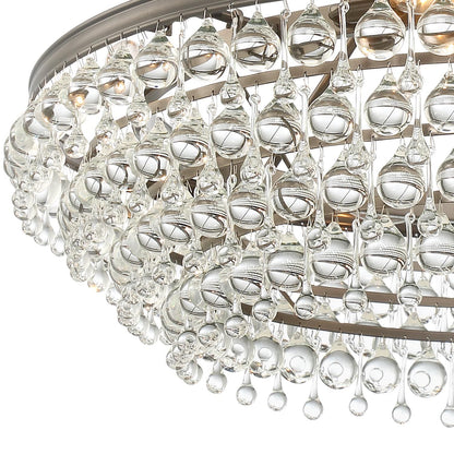 Crystorama Calypso 40 Inch 8 Light Chandelier Cp42478