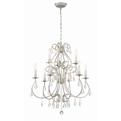 Crystorama Ashton 25 Inch 9 Light Chandelier Cp724771