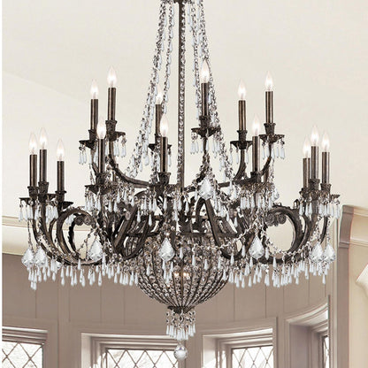 Crystorama Vanderbilt 44 Inch 23 Light Chandelier Cp77646