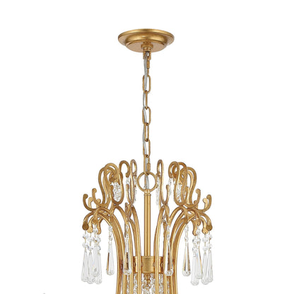 Crystorama Arcadia 46 Inch 15 Light Chandelier Cp527007