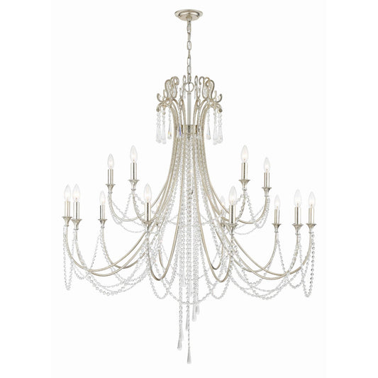 Crystorama Arcadia 46 Inch 15 Light Chandelier Cp527007