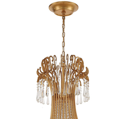 Crystorama Arcadia 61 Inch 28 Light Chandelier Cp527008