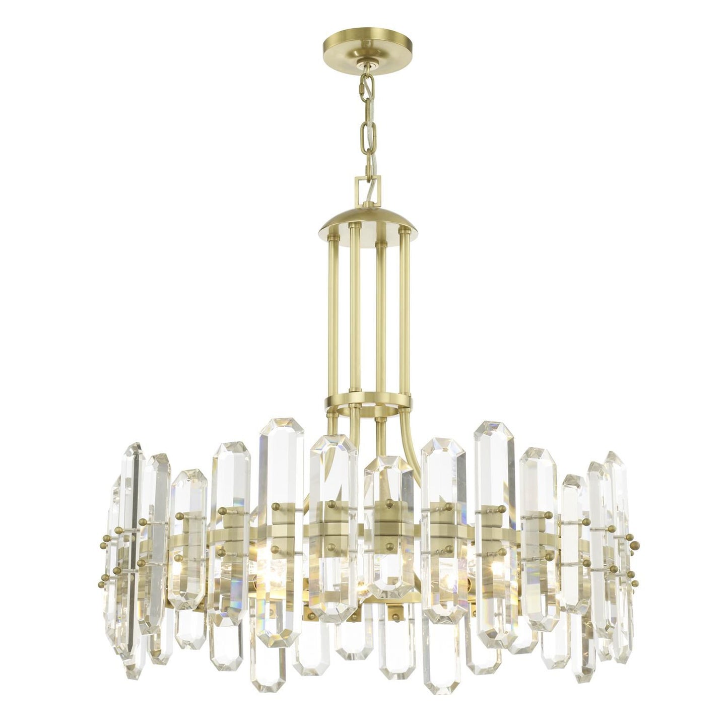 Crystorama Bolton 24 Inch 8 Light Chandelier Cp367992