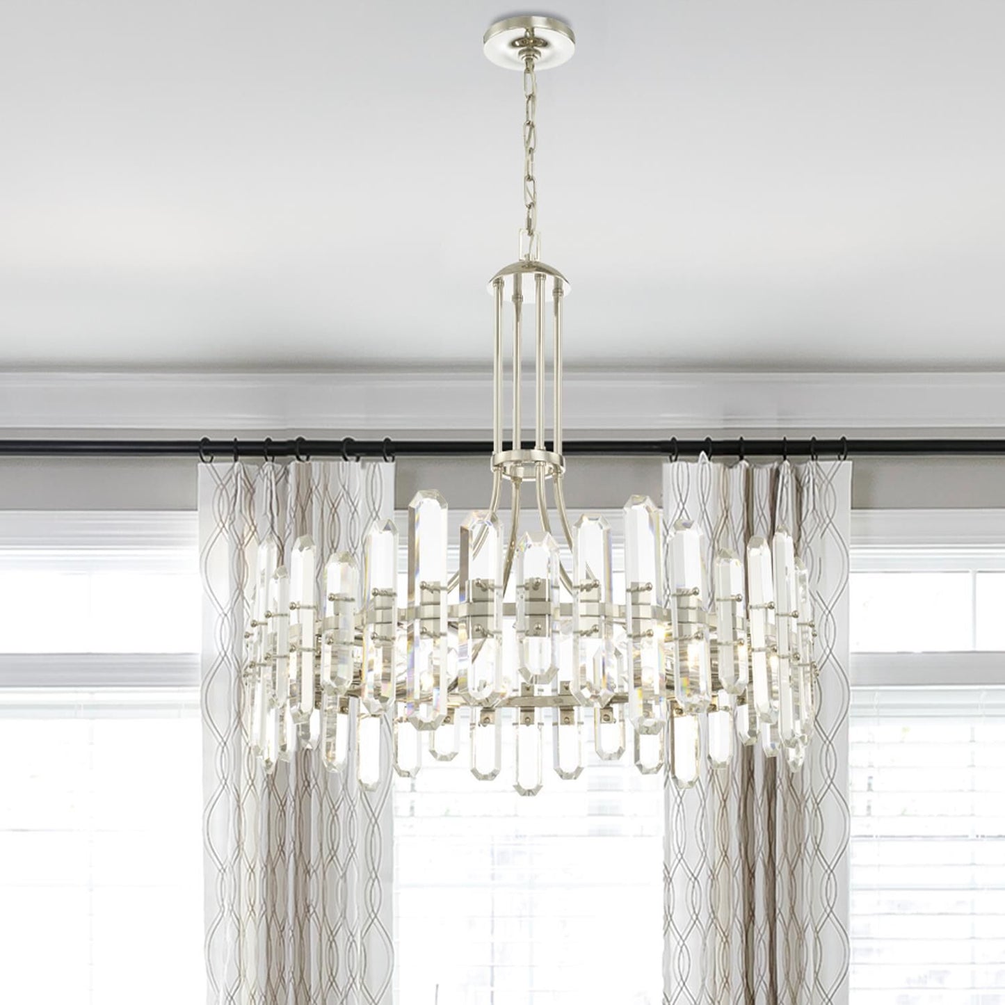 Crystorama Bolton 31 Inch 12 Light Chandelier Cp367943