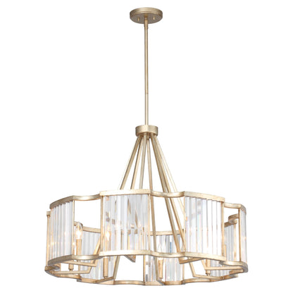 Crystorama Darcy 33 Inch 8 Light Chandelier Cp389752