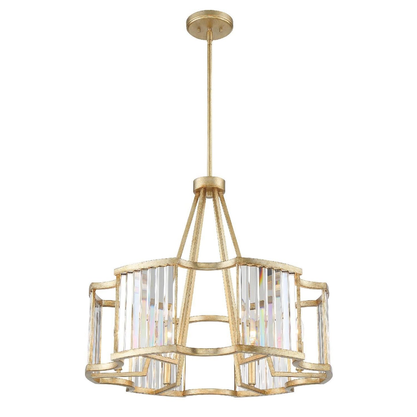 Crystorama Darcy 33 Inch 8 Light Chandelier Cp389752