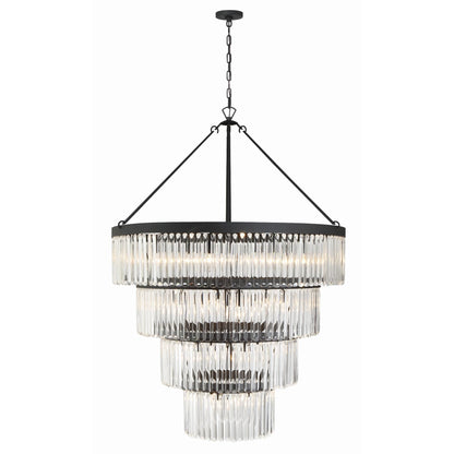 Crystorama Emory 40 Inch 22 Light Chandelier Cp775793