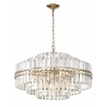 Crystorama Hayes 28 Inch 16 Light Chandelier Cp787753